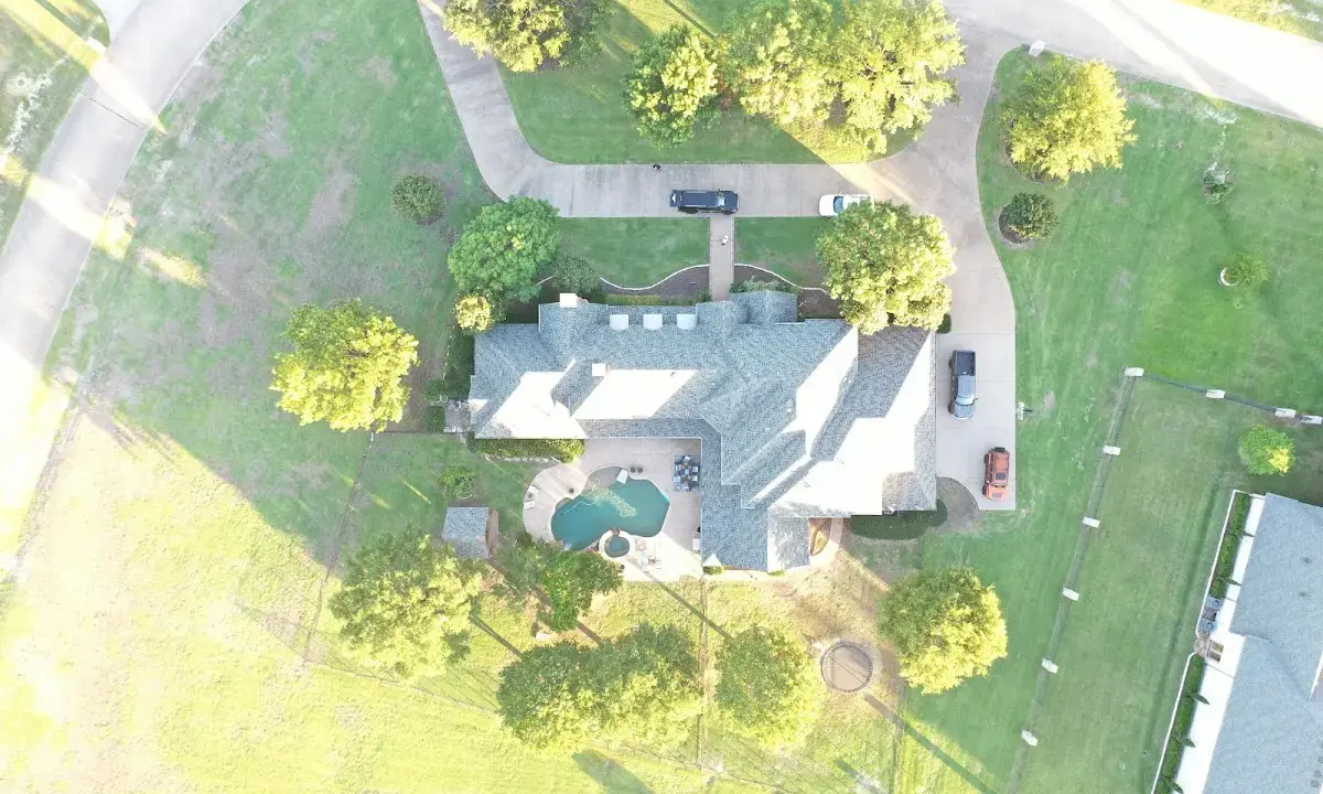 New shingle roof installation on a home in Harpswell